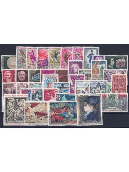FRANCIA 1968 Annata completa 40v MNH**