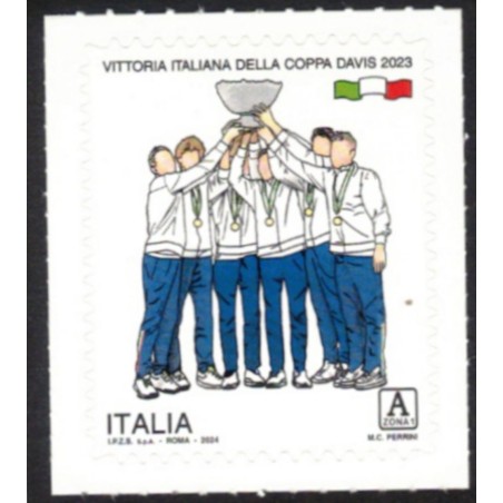 ITALY 2024 Italian victory in the 2023 Davis Cup MNH**