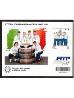 ITALY 2024 Italian victory in the 2023 Davis Cup s/s MNH**