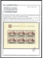 SAN MARINO 1951 Veduta (posta aerea) BF MNH** ©