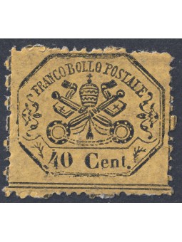PAUL STATE 1868 Third issue (40c lemon yellow) MNH**