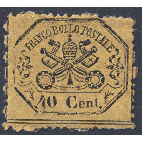 PAUL STATE 1868 Third issue (40c lemon yellow) MNH**