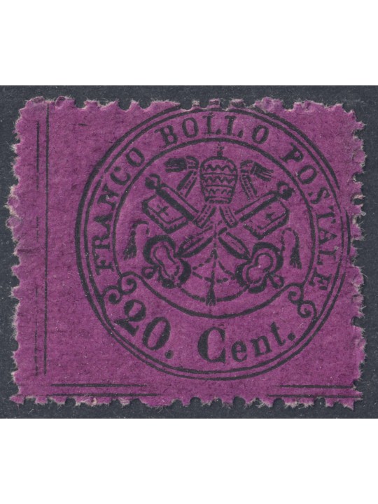 STATO PONTIFICIO 1868 Terza emissione (20c solferino) MNH**