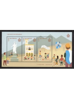 SAN MARINO 2024 Young People and Institutions s/s MNH**