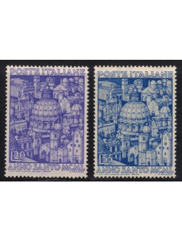ITALY 1950 Holy Year 2v MNH**