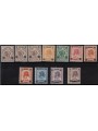ITALIAN SOMALIA 1923 Ordinary series in besa 11v MH*