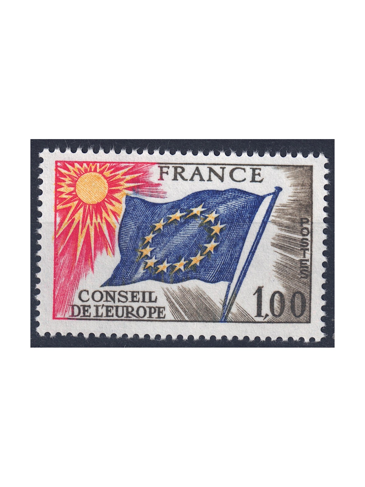 FRANCIA 1976 Servizio (Consiglio d'Europa) MNH**