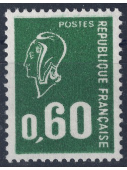 FRANCE 1974 Marianne of Béquet 60c Green MNH**