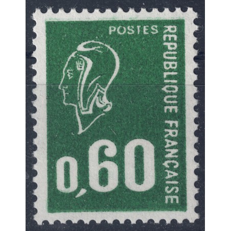 FRANCE 1974 Marianne of Béquet 60c Green MNH**