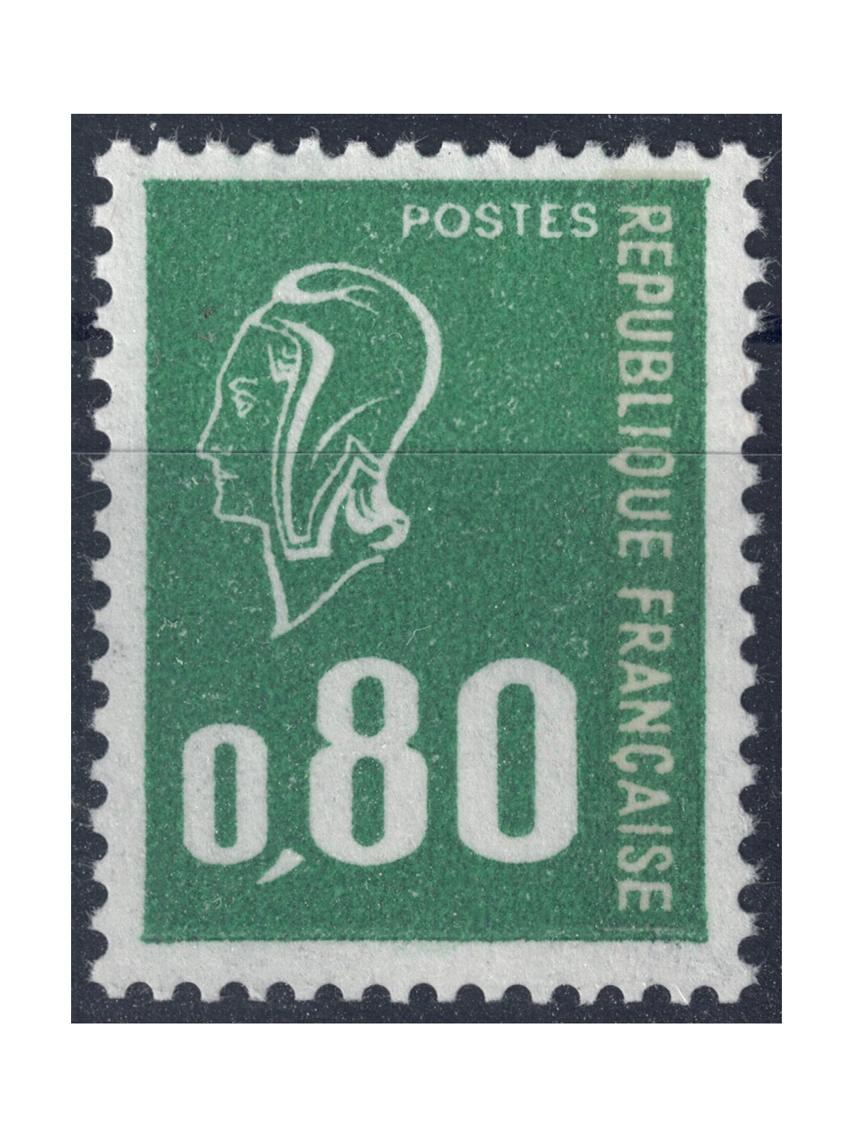 FRANCE 1976 Marianne de Béquet 80c Green MNH**