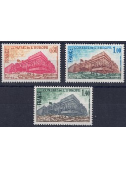 FRANCIA 1977 Servizio (Consiglio d'Europa) 3v MNH**