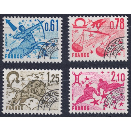 FRANCIA 1978 Preannullati (Segni dello Zodiaco 3ª Serie) 4v MNH**