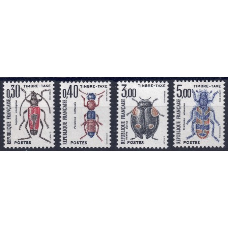 FRANCE 1983 Postage Due 4v MNH**