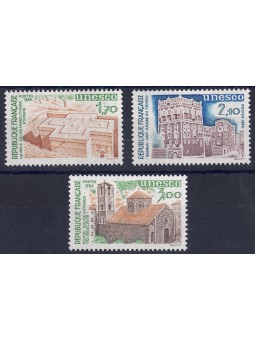 FRANCIA 1984 Francobolli di Servizio (UNESCO) 3v MNH**