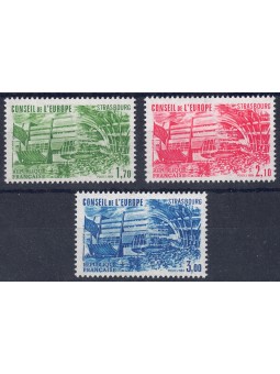 FRANCE 1984 Service (Council of Europe) 3v MNH**