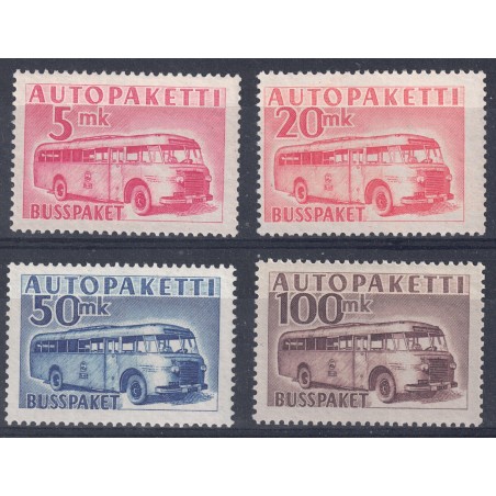 FINLAND 1952 Postal parcels 4v MNH**