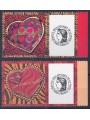 FRANCE 2006 Valentine's Day (Jean-Louis Scherrer) from m/s 2v MNH**