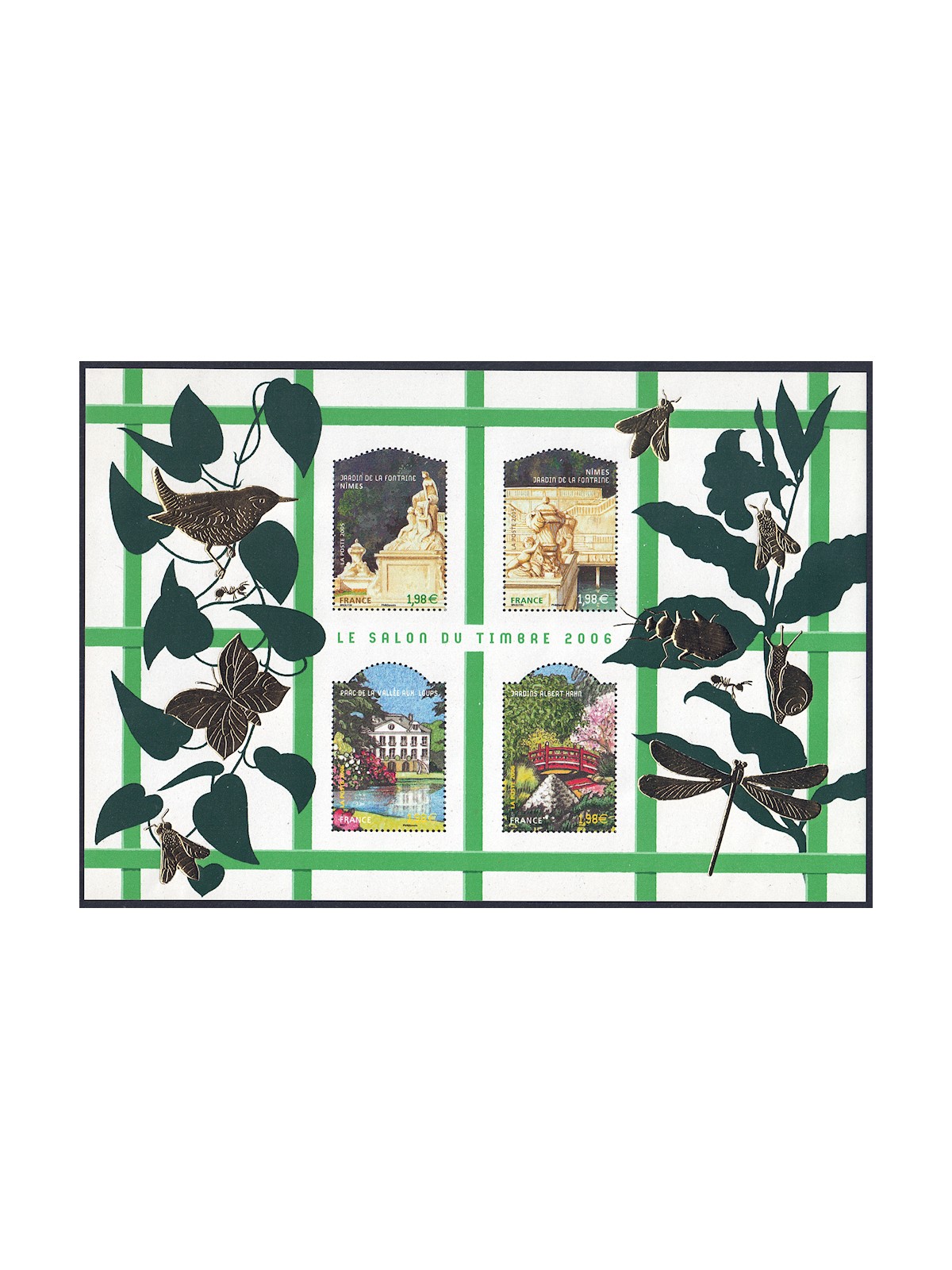 FRANCE 2006 Philatelic Exhibition (Salon du Timbre) s/s MNH**