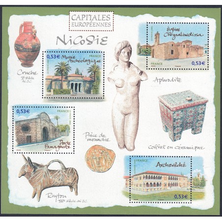FRANCIA 2006 Capitali Europee (Nicosia) BF MNH**
