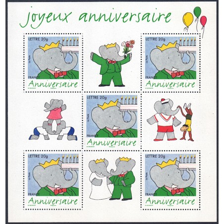 FRANCE 2006 Greeting stamp (comics) s/s MNH**