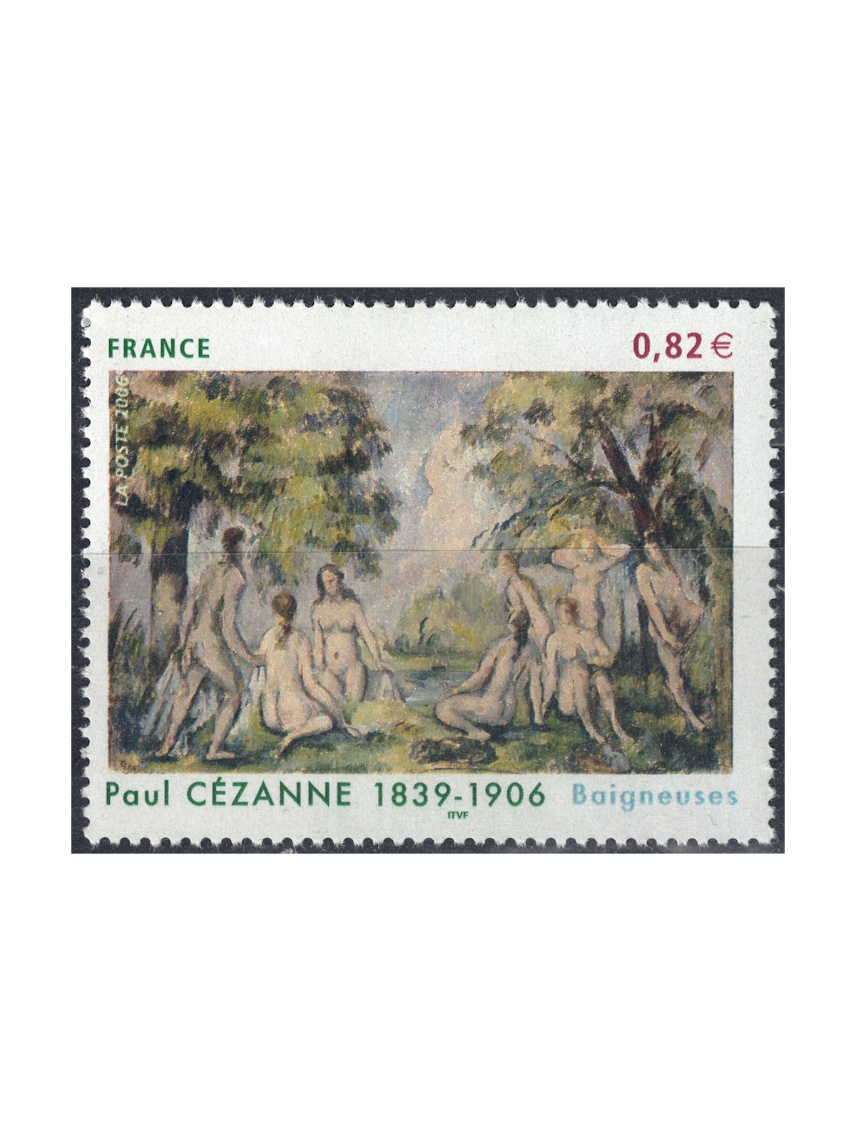FRANCIA 2006 Opere d'Arte (Cézanne) MNH**