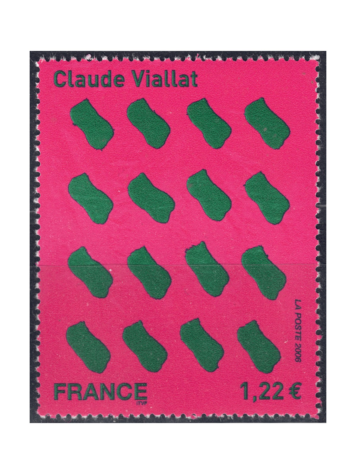 FRANCE 2006 Works of Art (Claude Viallat) MNH**