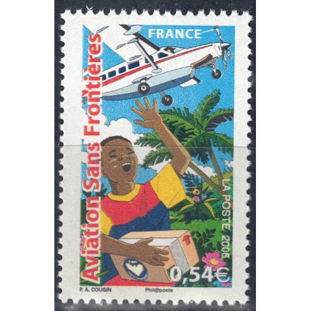 FRANCIA 2006 Aviation Sans Frontières MNH**