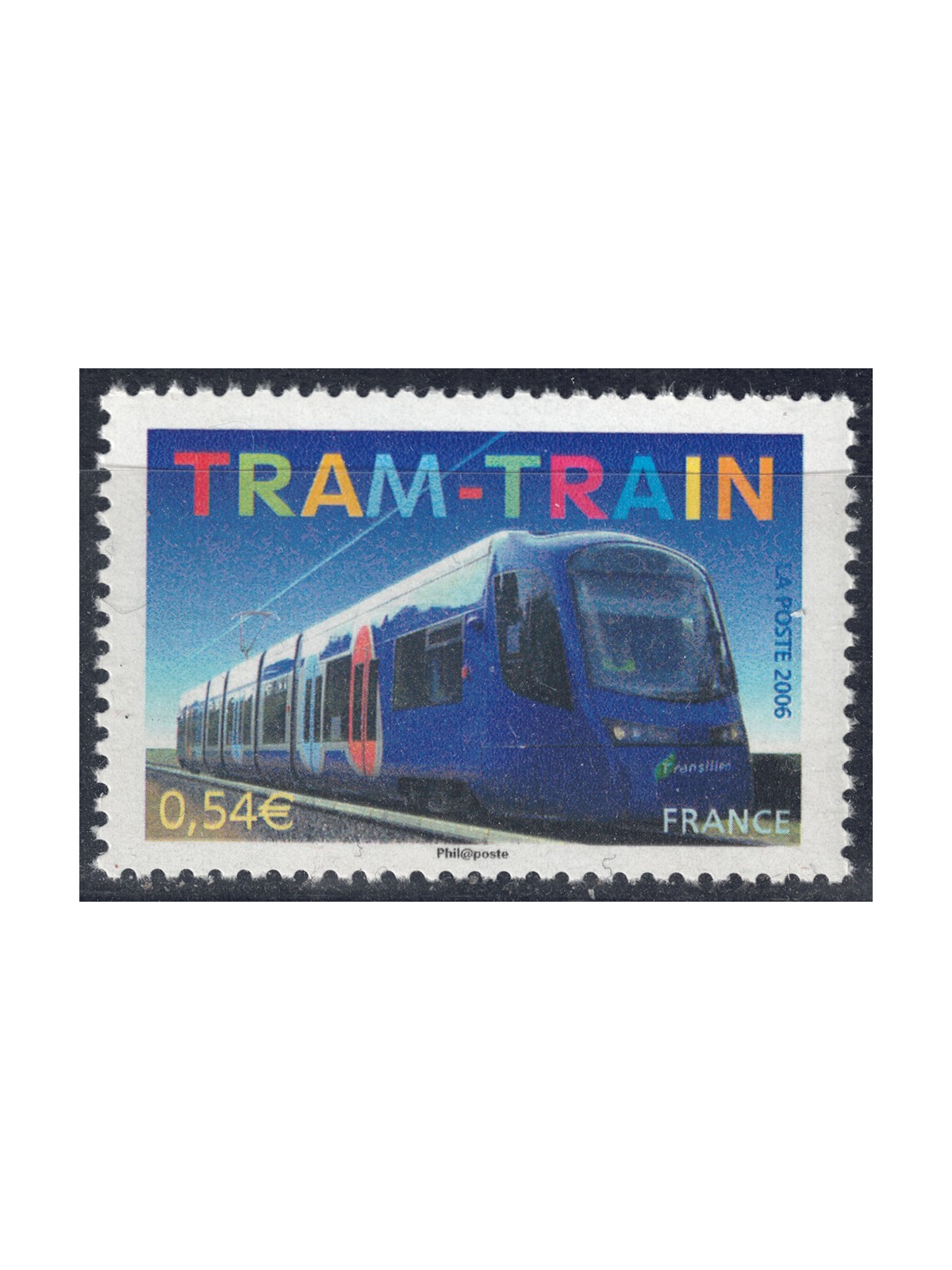 FRANCIA 2006 Tram-Train MNH**