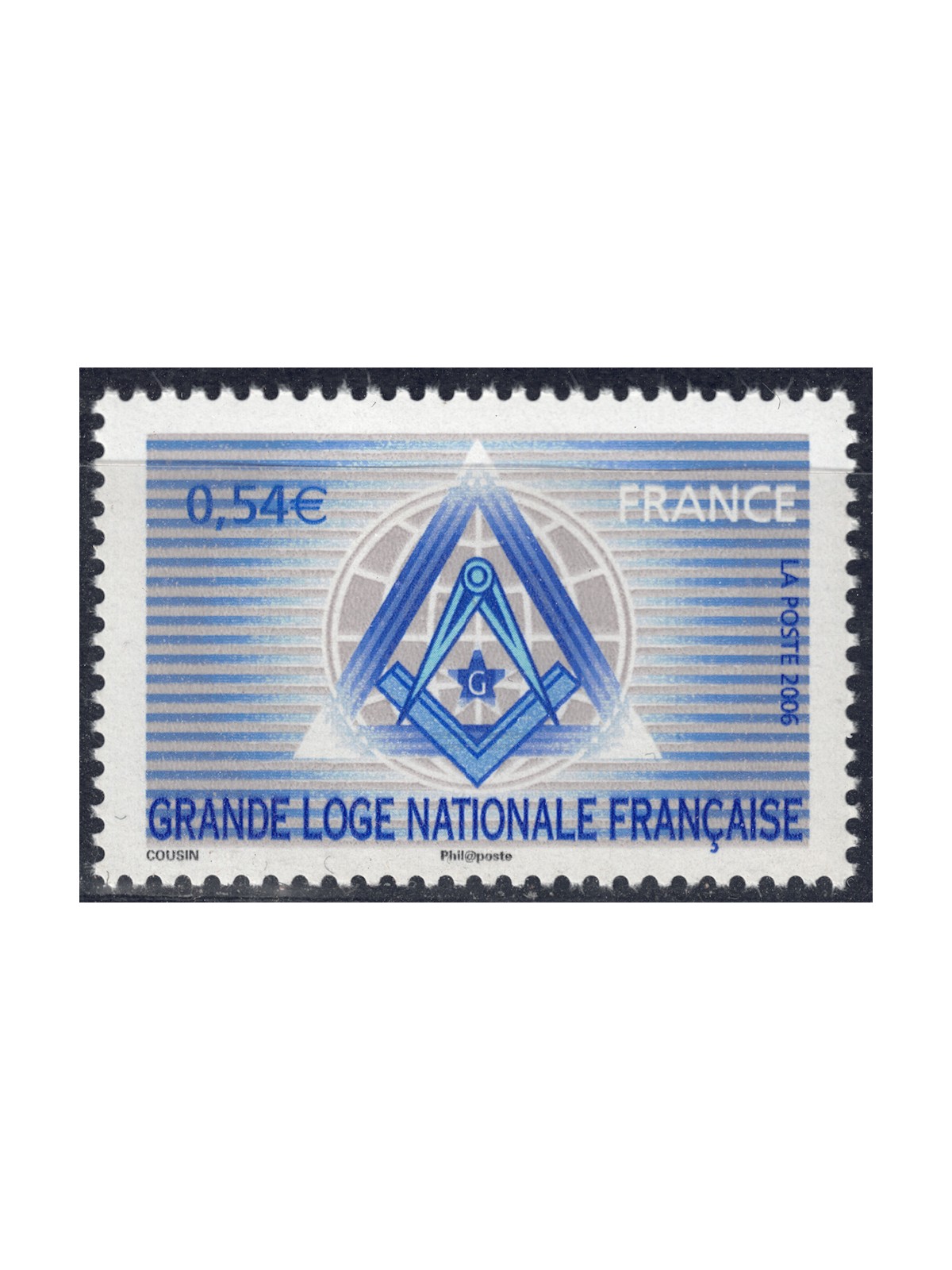 FRANCIA 2006 Grande Loge Nationale Française MNH**