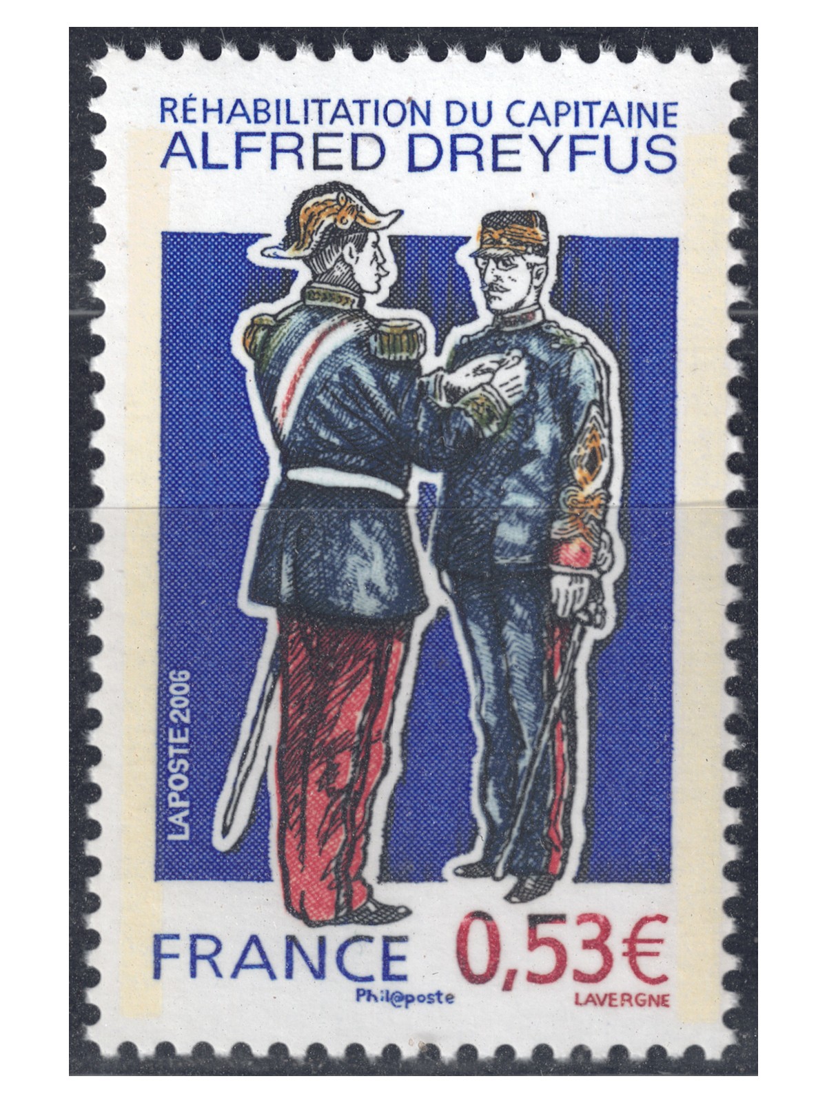 FRANCE 2006 Alfred Dreyfus MNH**