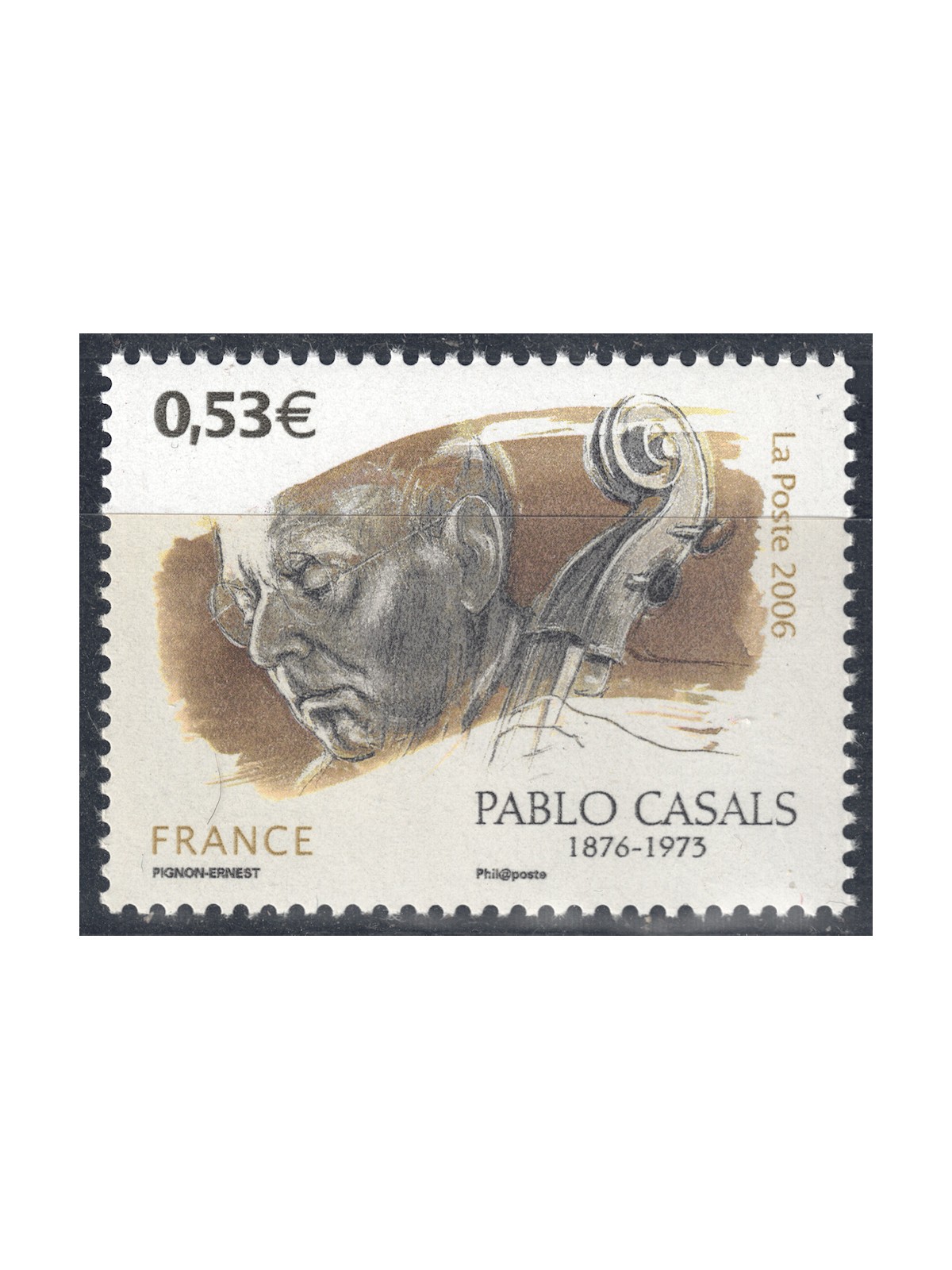 FRANCE 2006 Pablo Casals MNH**
