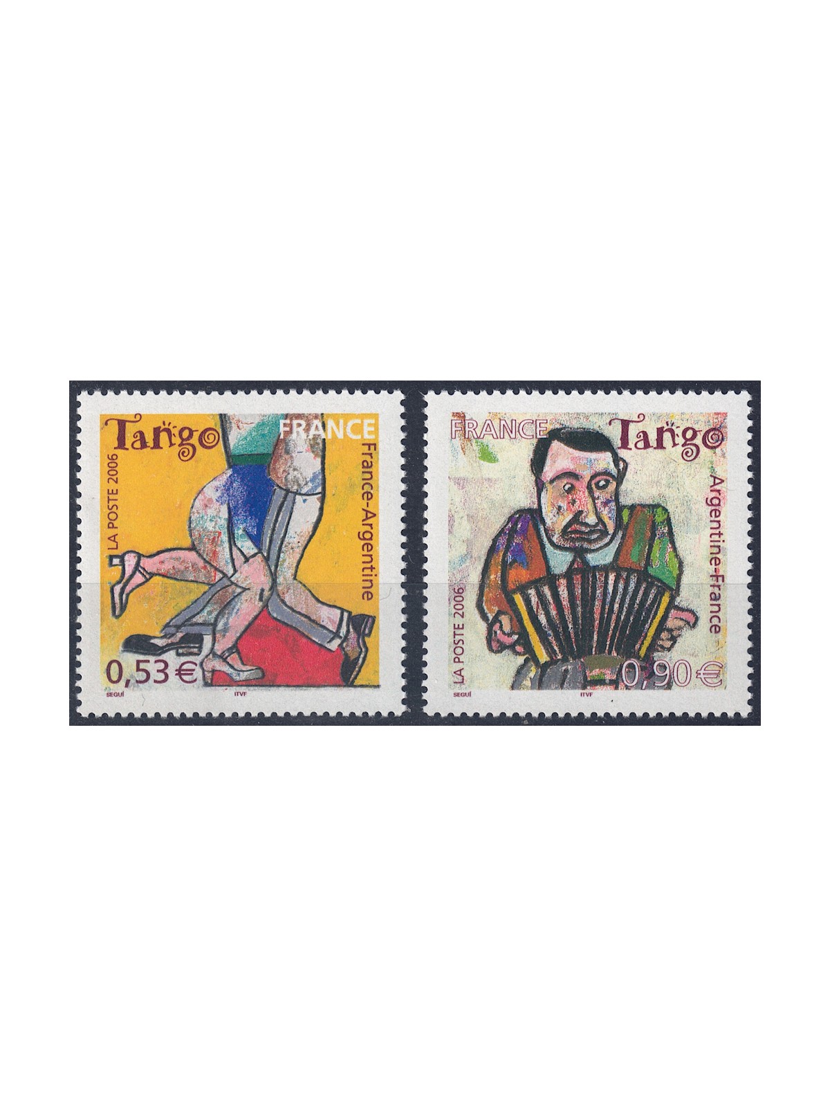 FRANCE 2006 The Tango 2v MNH**