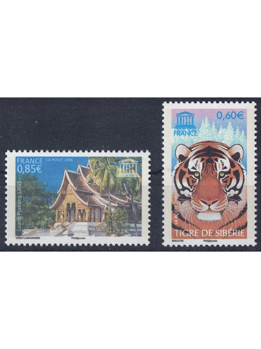 FRANCE 2006 Official Stamps (UNESCO) 2v MNH**