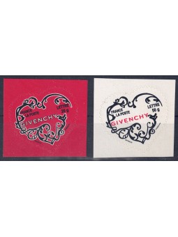 FRANCIA 2007 San Valentino (Givenchy) 2v Autoadesivi MNH**