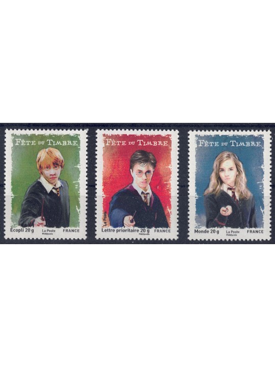 FRANCE 2007 Harry Potter 3v MNH**