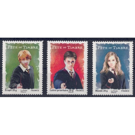 FRANCE 2007 Harry Potter 3v MNH**