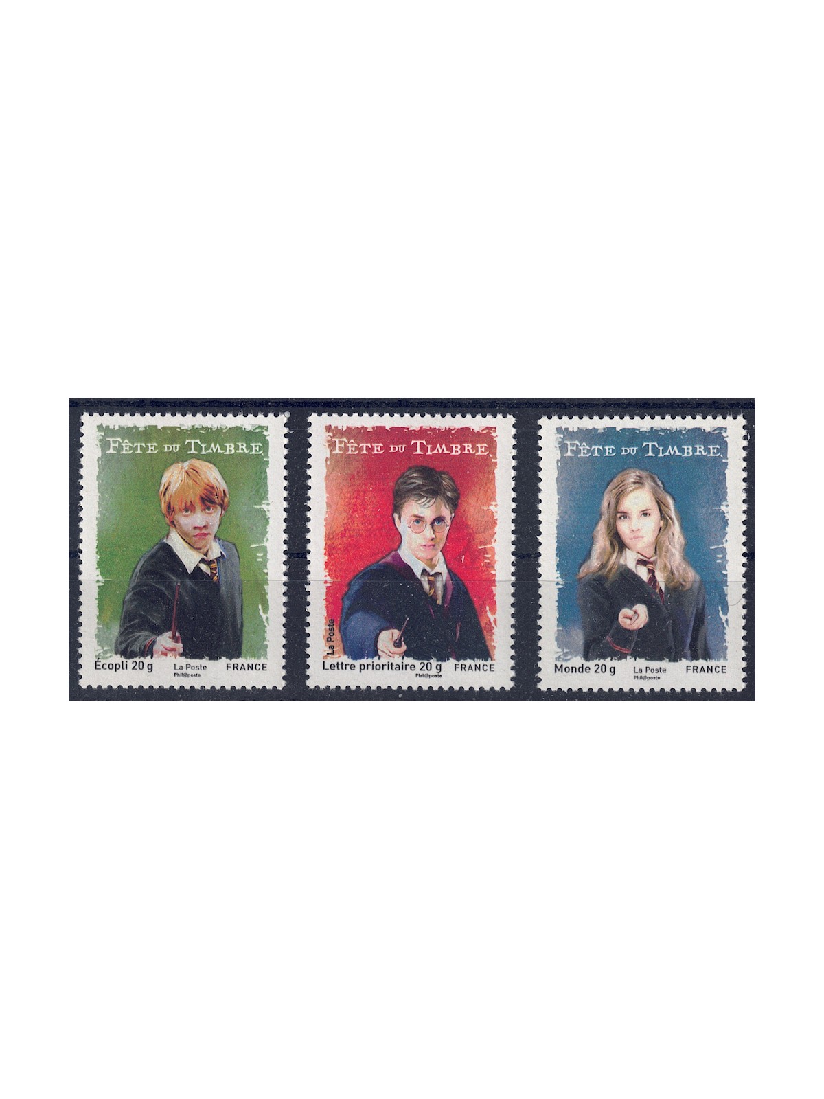 FRANCE 2007 Harry Potter 3v MNH**
