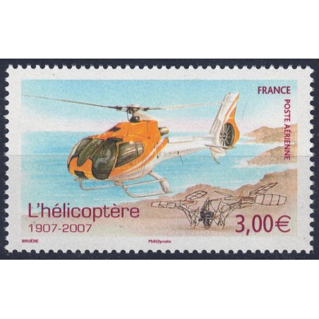 FRANCIA 2007 Posta Aerea (Elicottero) dent. 13x13¼ MNH**