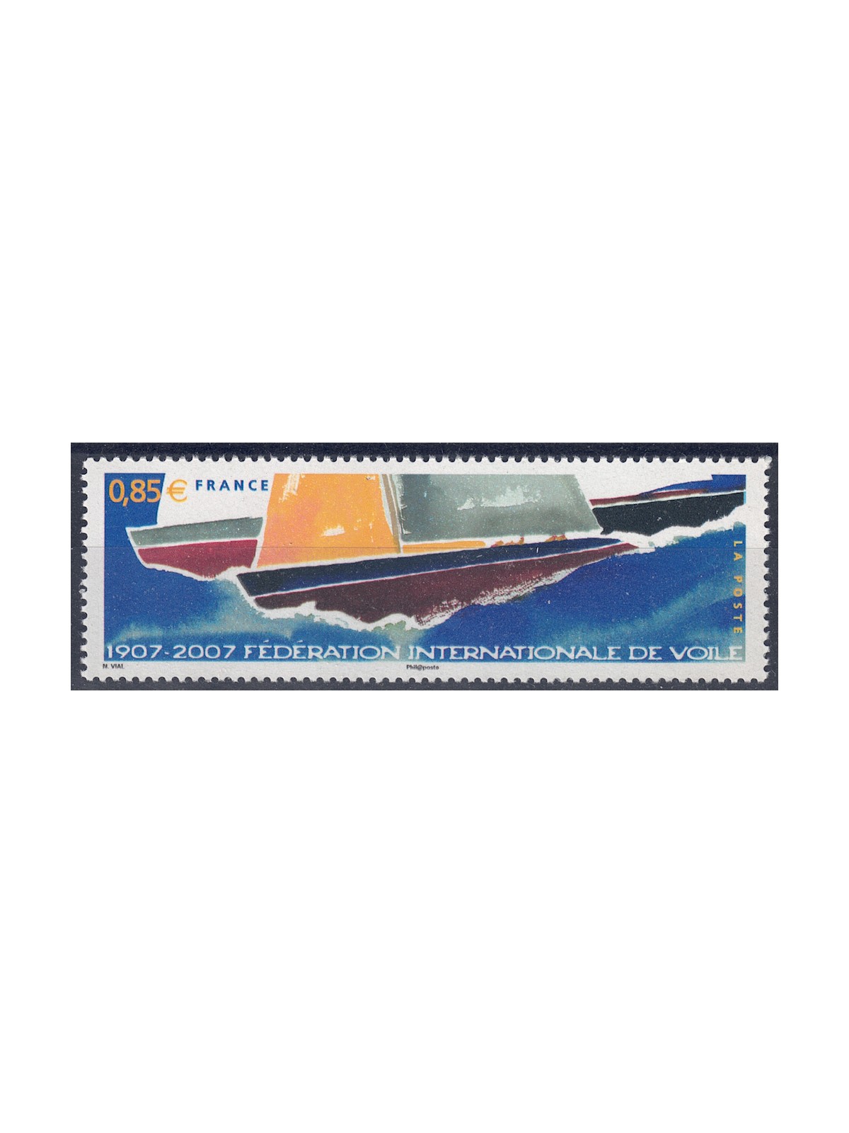 FRANCE 2007 International Sailing Federation MNH**
