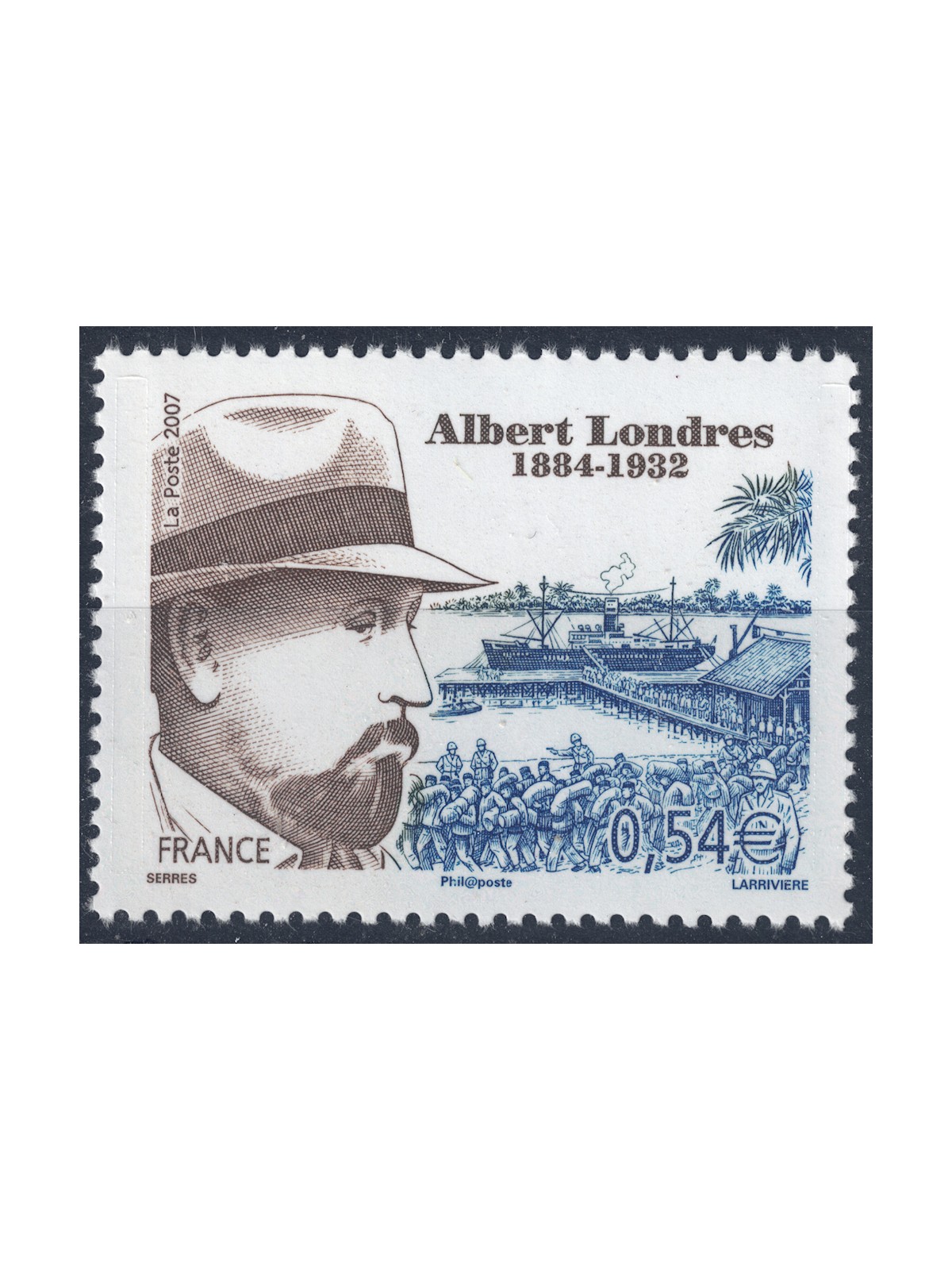 FRANCE 2007 Albert Londres MNH**