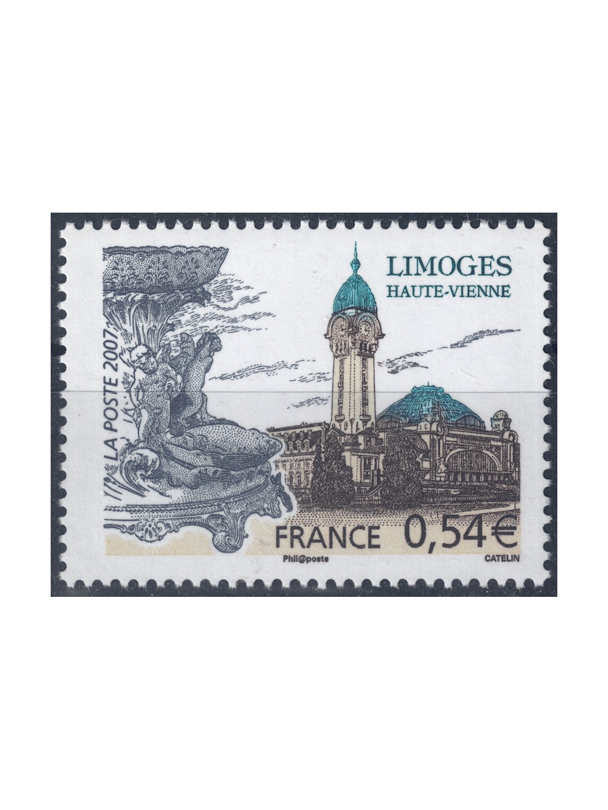 FRANCE 2007 Tourist Series (Limoges) MNH**