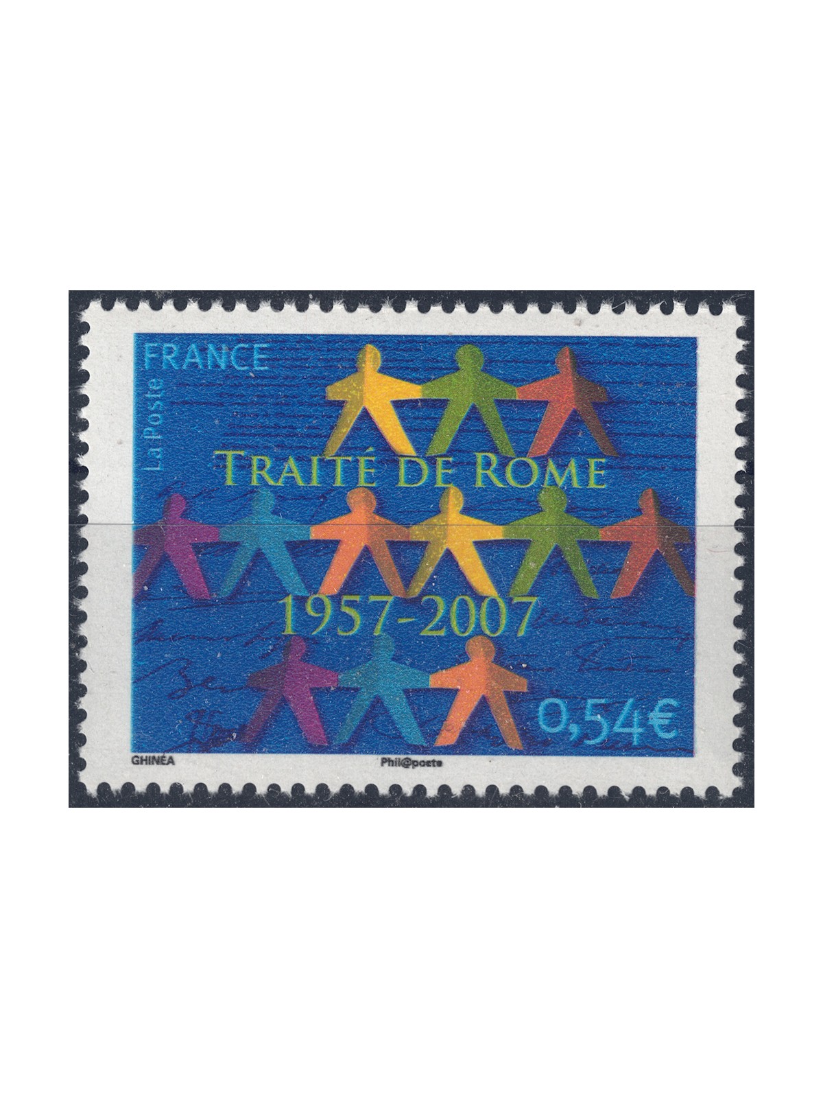 FRANCE 2007 Treaty of Rome MNH**