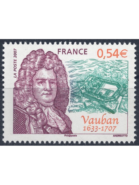 FRANCE 2007 Sébastien Le Prestre de Vauban MNH**