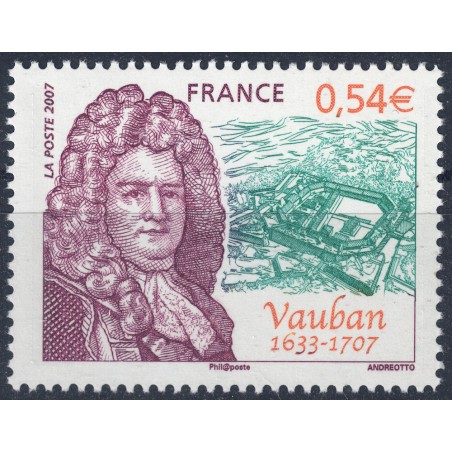FRANCIA 2007 Sébastien Le Prestre de Vauban MNH**