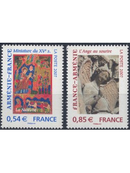 FRANCE 2007 Year of Armenia 2v MNH**