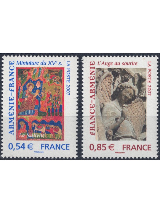FRANCIA 2007 Anno dell'Armenia 2v MNH**