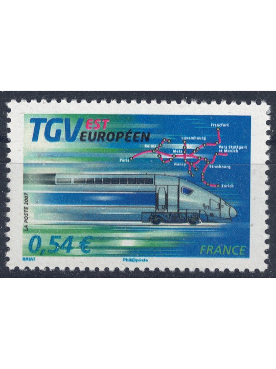FRANCIA 2007 TGV Est MNH**