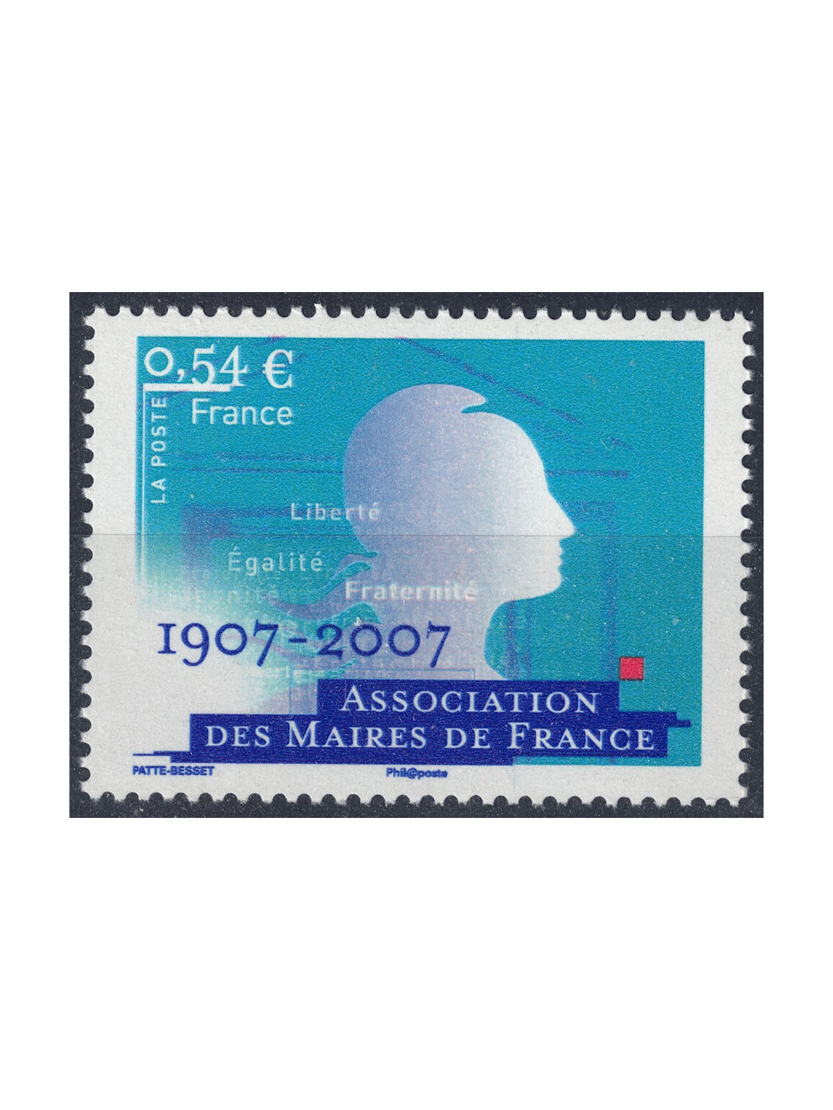 FRANCIA 2007 Associazione dei Sindaci MNH**