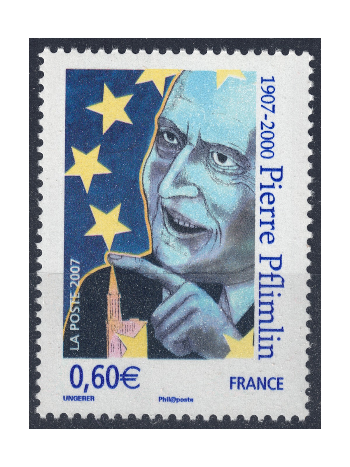 FRANCIA 2007 Pierre Pflimlin MNH**