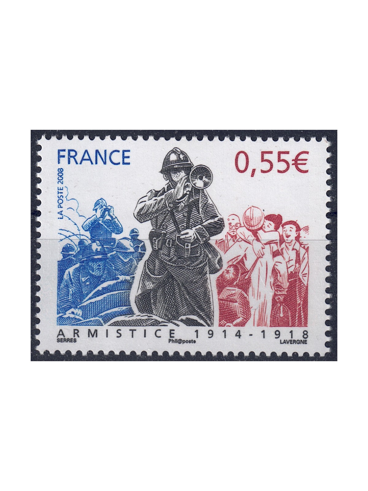 FRANCE 2008 Armistice First World War MNH**